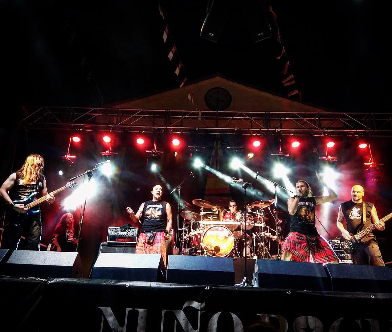 Promotional photograph of BajopresióN.