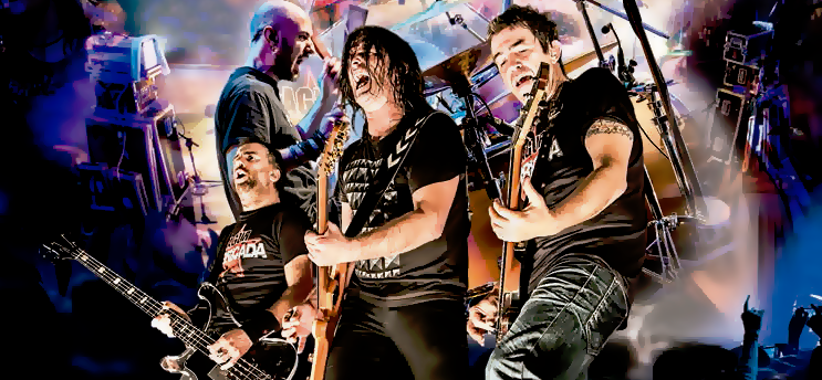 Fotografía promocional de Barricada