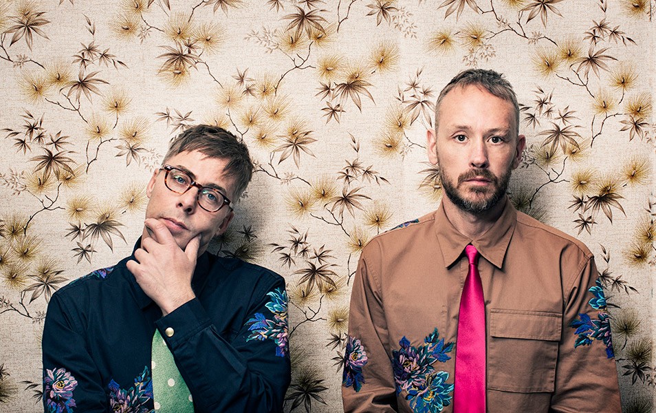 Promotional photograph of Basement Jaxx.