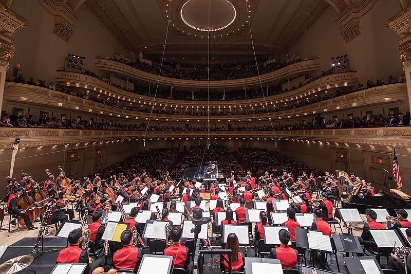 Promotional photograph of Concierto de Beijing Youth Symphony Orchestra en New York.