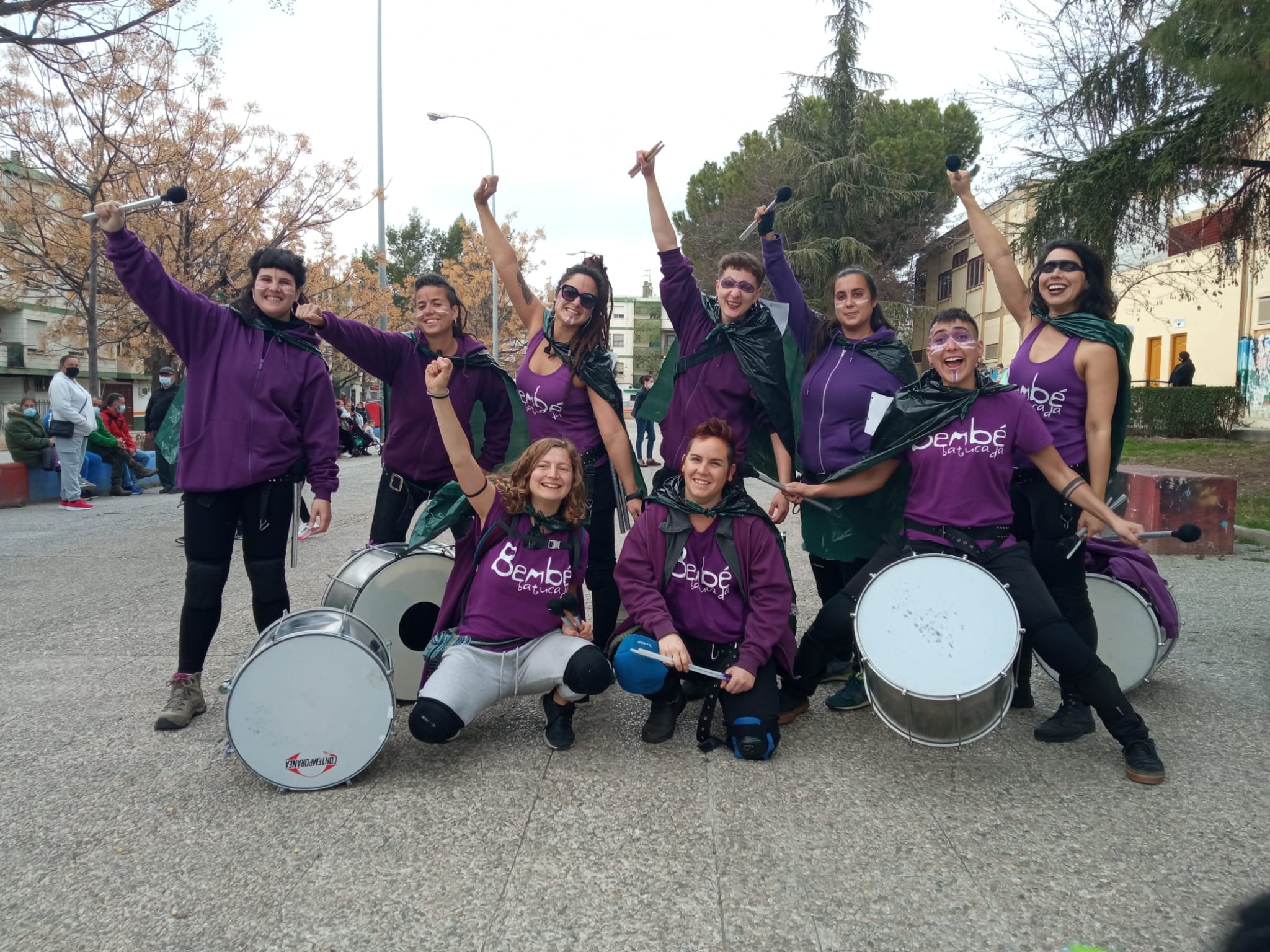 Fotografía promocional de Bembé Batukada