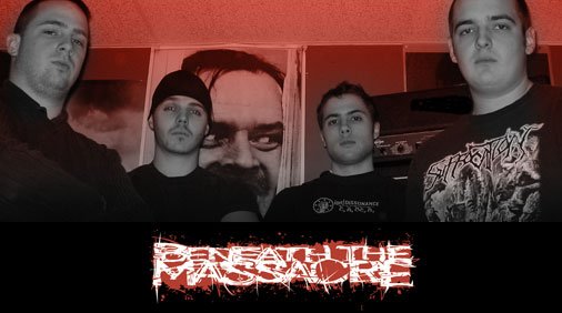 Promofoto von Beneath the Massacre.