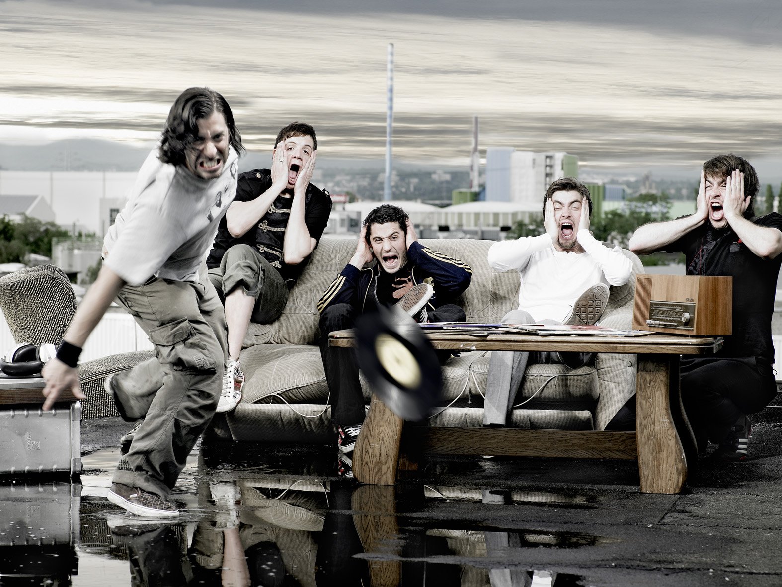 Promotional photograph of Ben*Jammin.