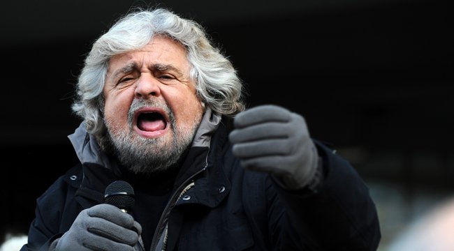 Promofoto von Beppe Grillo.