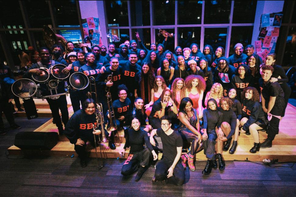 Fotografía promocional de Berklee Beyonce Ensemble