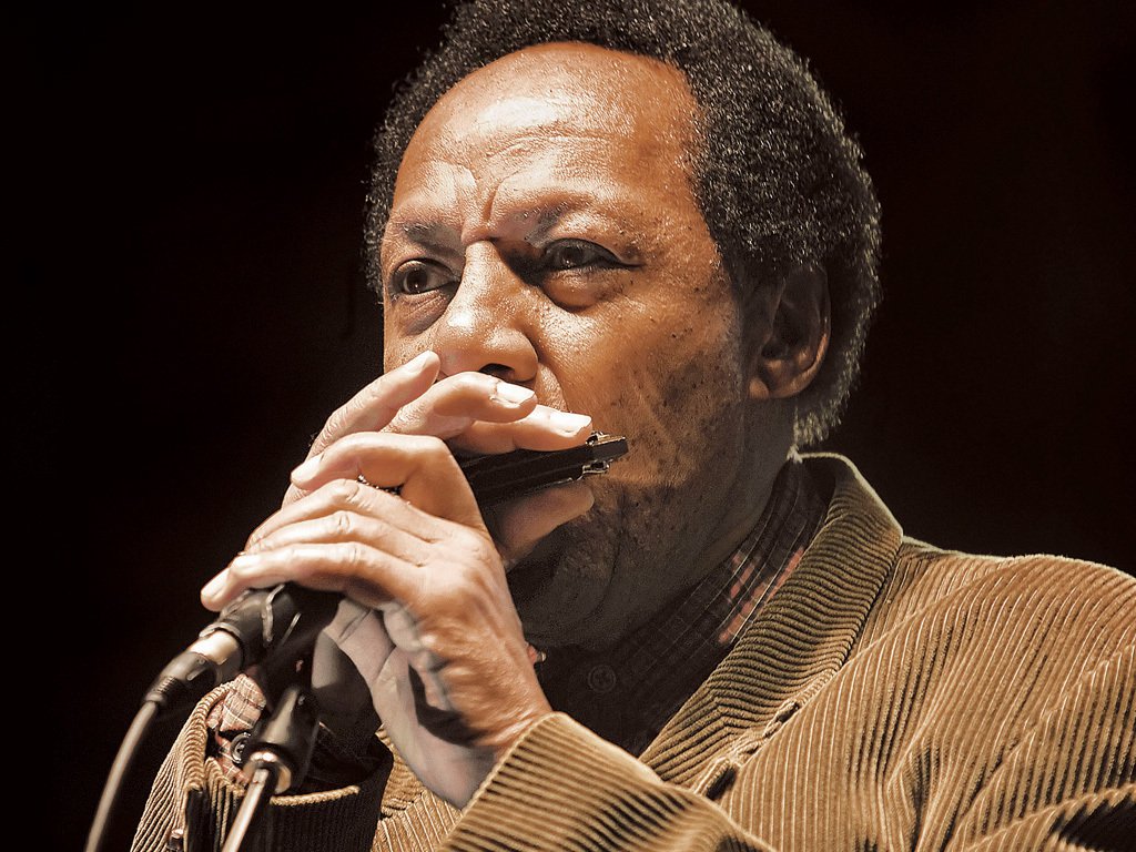 Promotional photograph of Billy Boy Arnold.