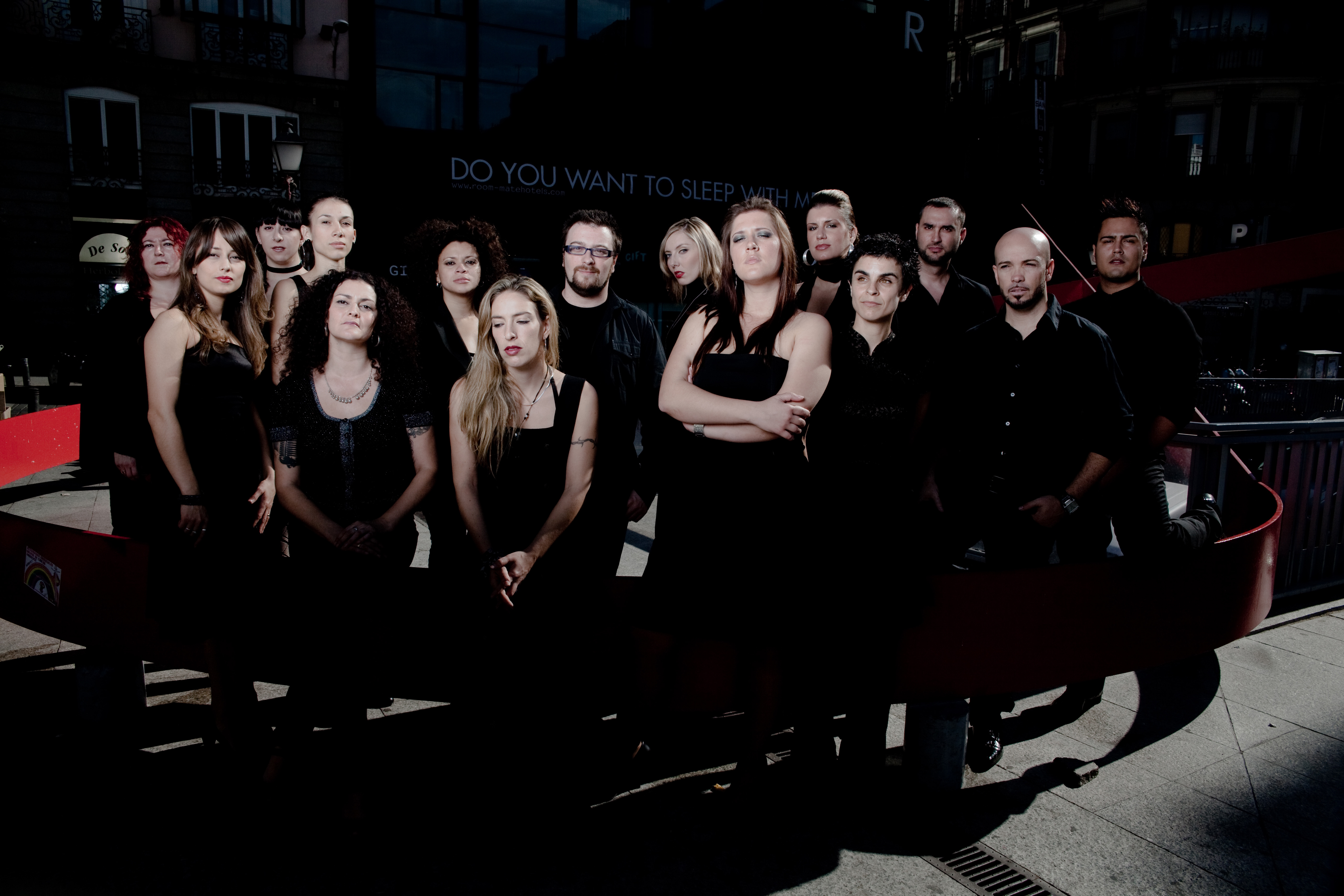 Fotografía promocional de Black Light Gospel Choir