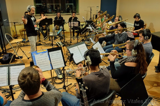 Fotografía promocional de Black Music Big Band