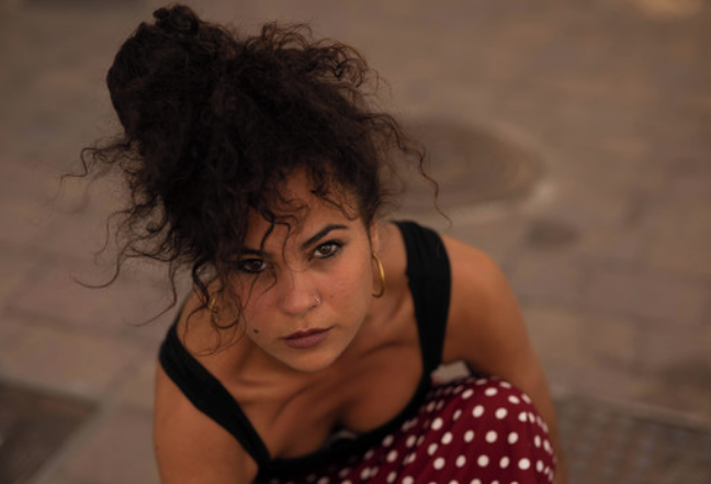 Fotografía promocional de Blanca La Almendrita