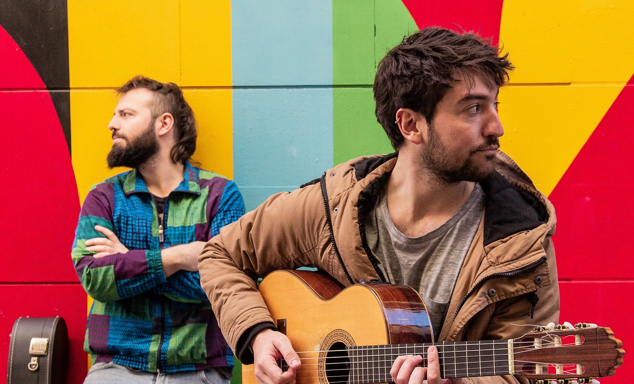 Fotografía promocional de Blue Caravan