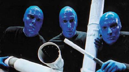 Konzert von Blue Man Group in Wien