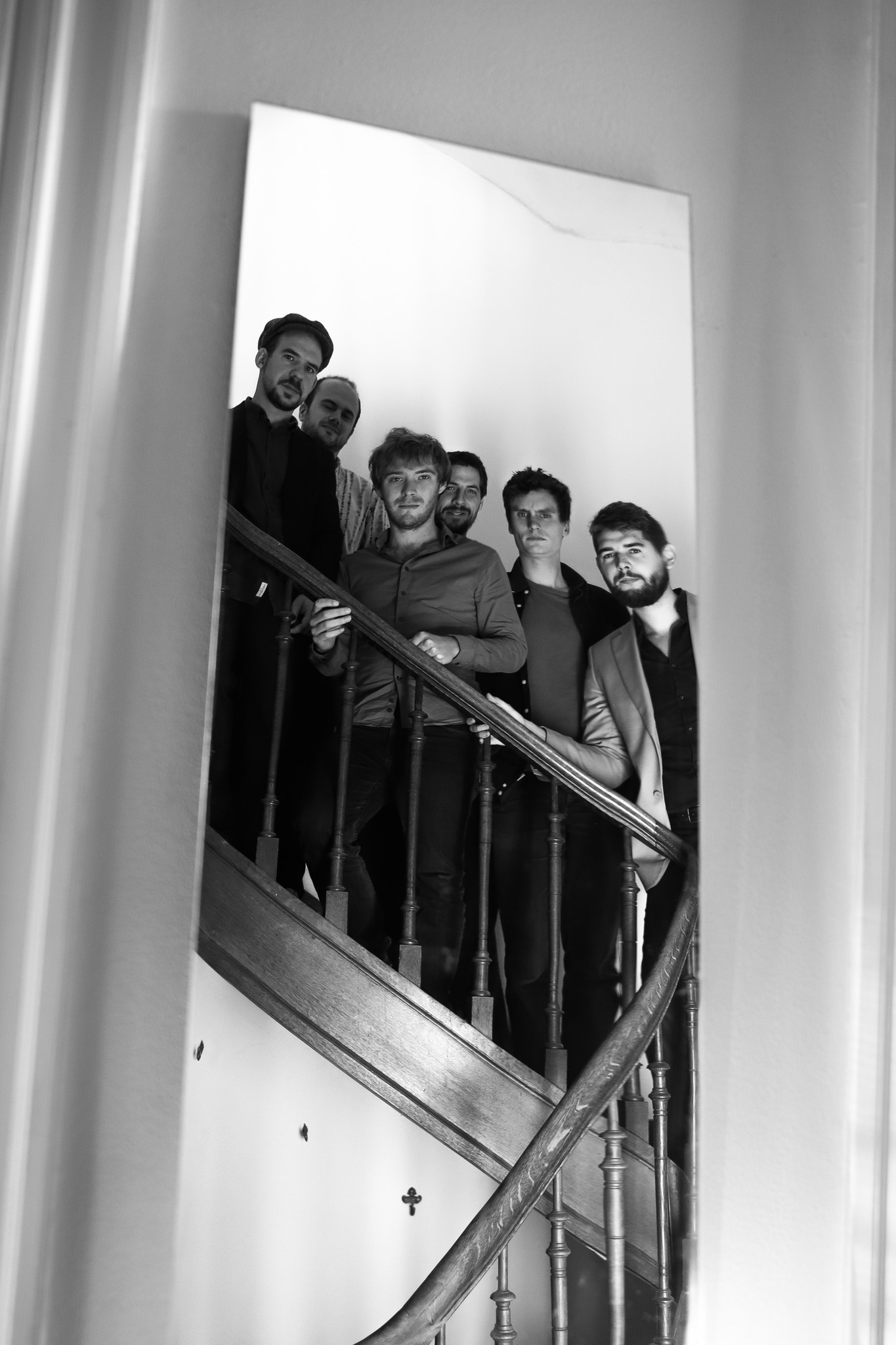 Promotional photograph of Blue Mockingbirds.