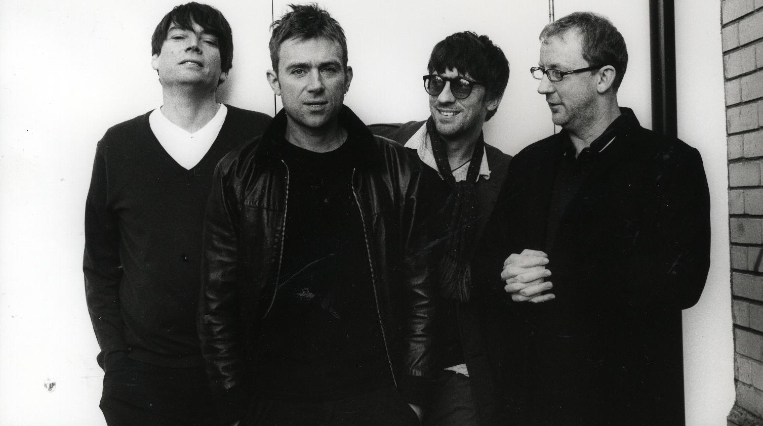 Fotografía promocional de Blur
