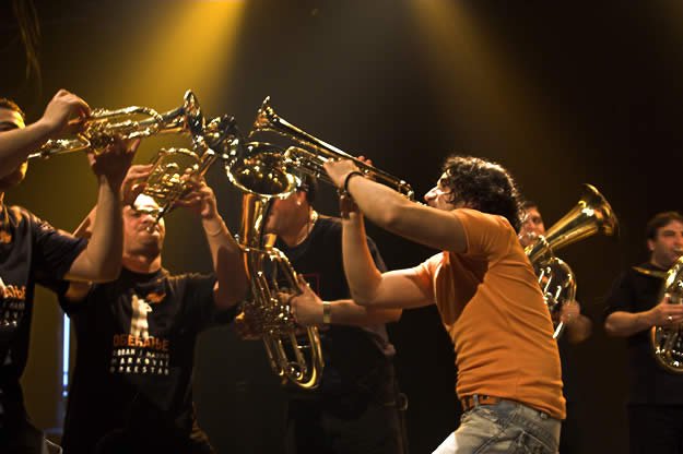 Promofoto von Boban Markovic Orkestar.