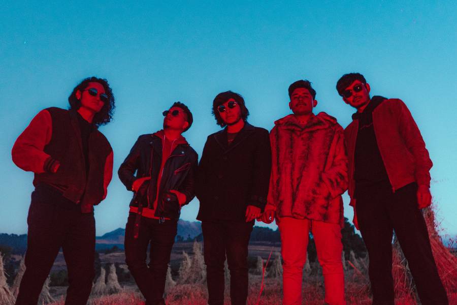 Fotografía promocional de Bohemios del Metro