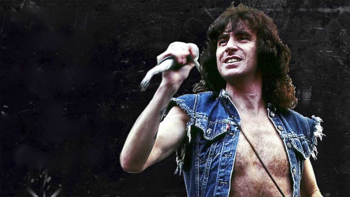 Fotografía promocional de Bon Scott