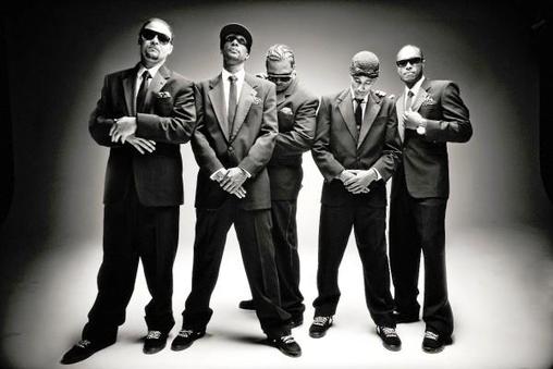 Promotional photograph of Concierto de Bone Thugs-N-Harmony en Santa Fe.