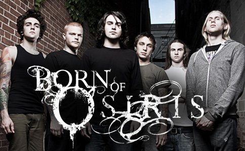 Fotografía promocional de Concierto de Born of Osiris en París