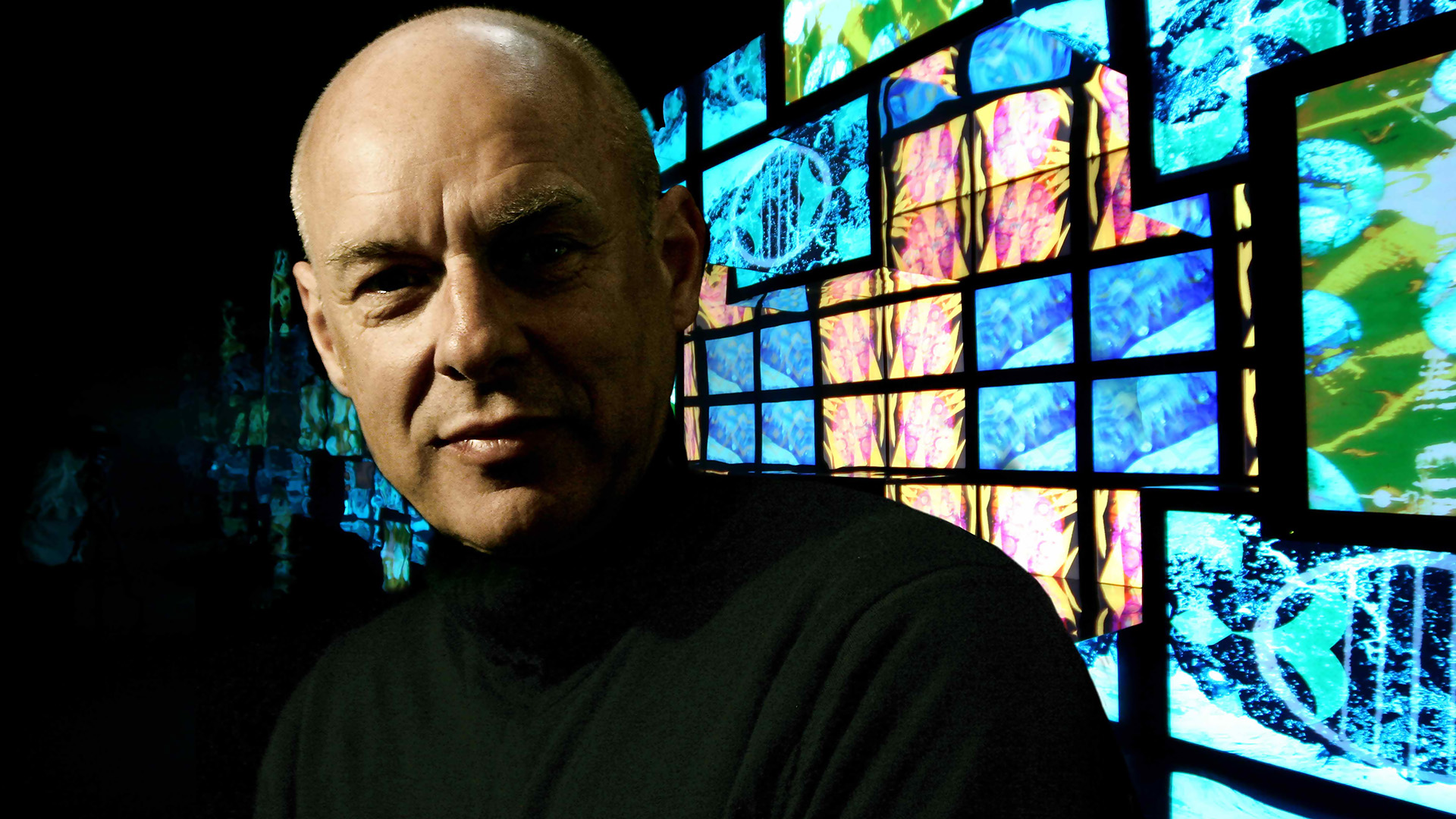 Promotional photograph of Brian Eno.