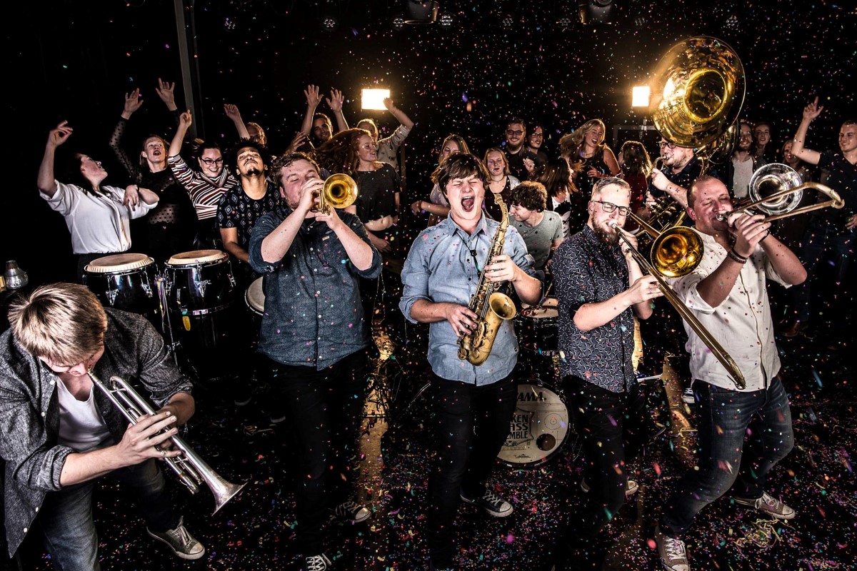 Fotografía promocional de Broken Brass Ensemble