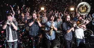 Fotografía promocional de Broken Brass