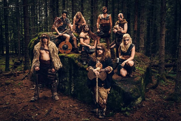 Fotografía promocional de Brothers of Metal