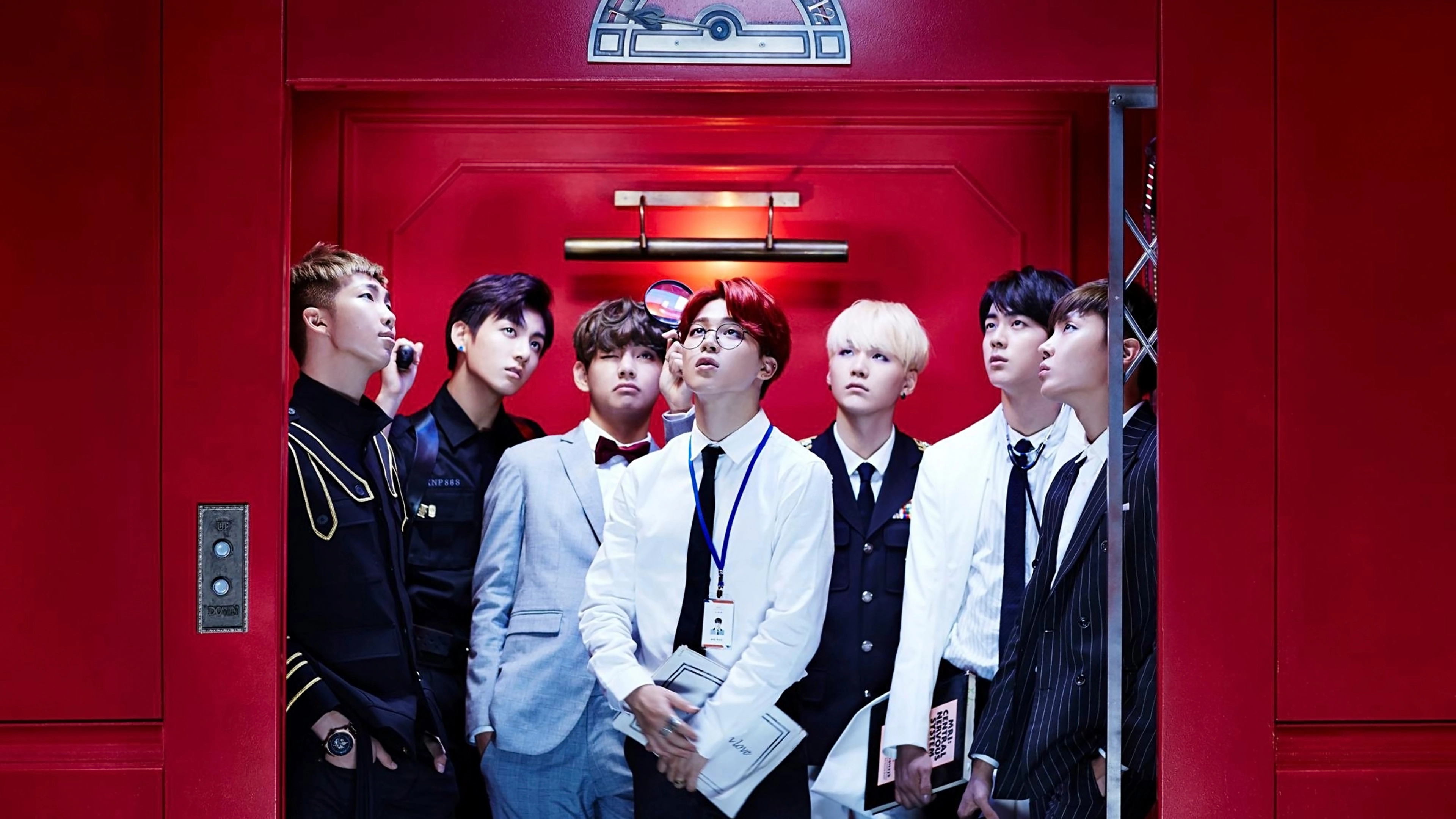 Fotografía promocional de BTS