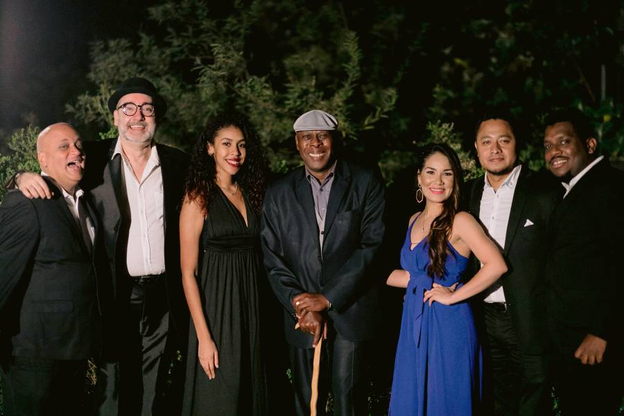 Promofoto von Concierto de Buena Vista All Stars en Berlín.