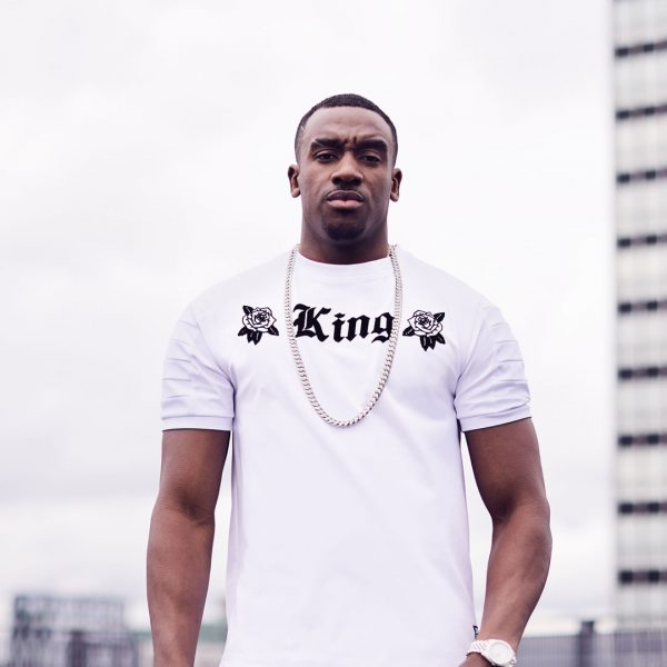 Promotional photograph of Bugzy Malone.