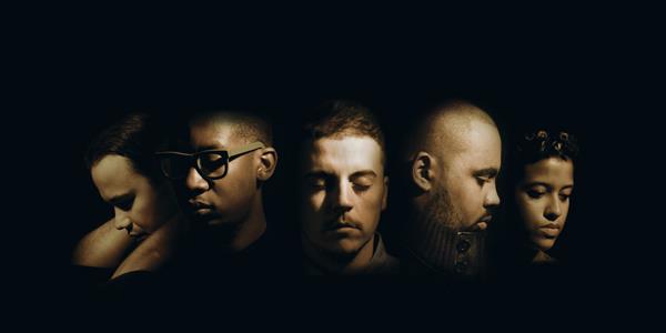 Promotional photograph of Buraka Som Sistema.