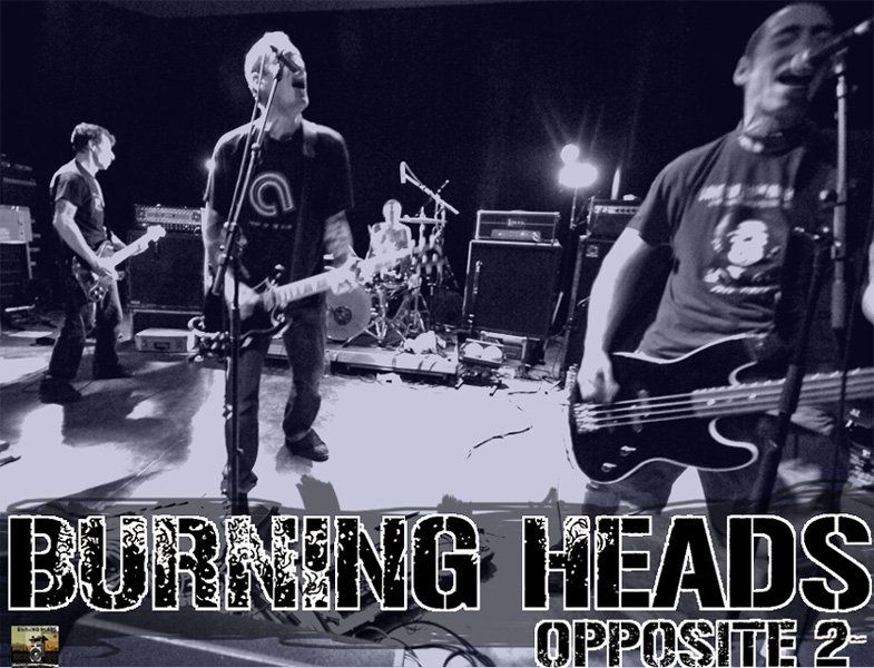 Fotografía promocional de Burning Heads