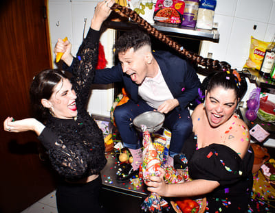 Fotografía promocional de Calequi y Las Panteras