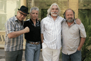 Fotografía promocional de Cánovas, Rodrigo, Adolfo y Guzmán