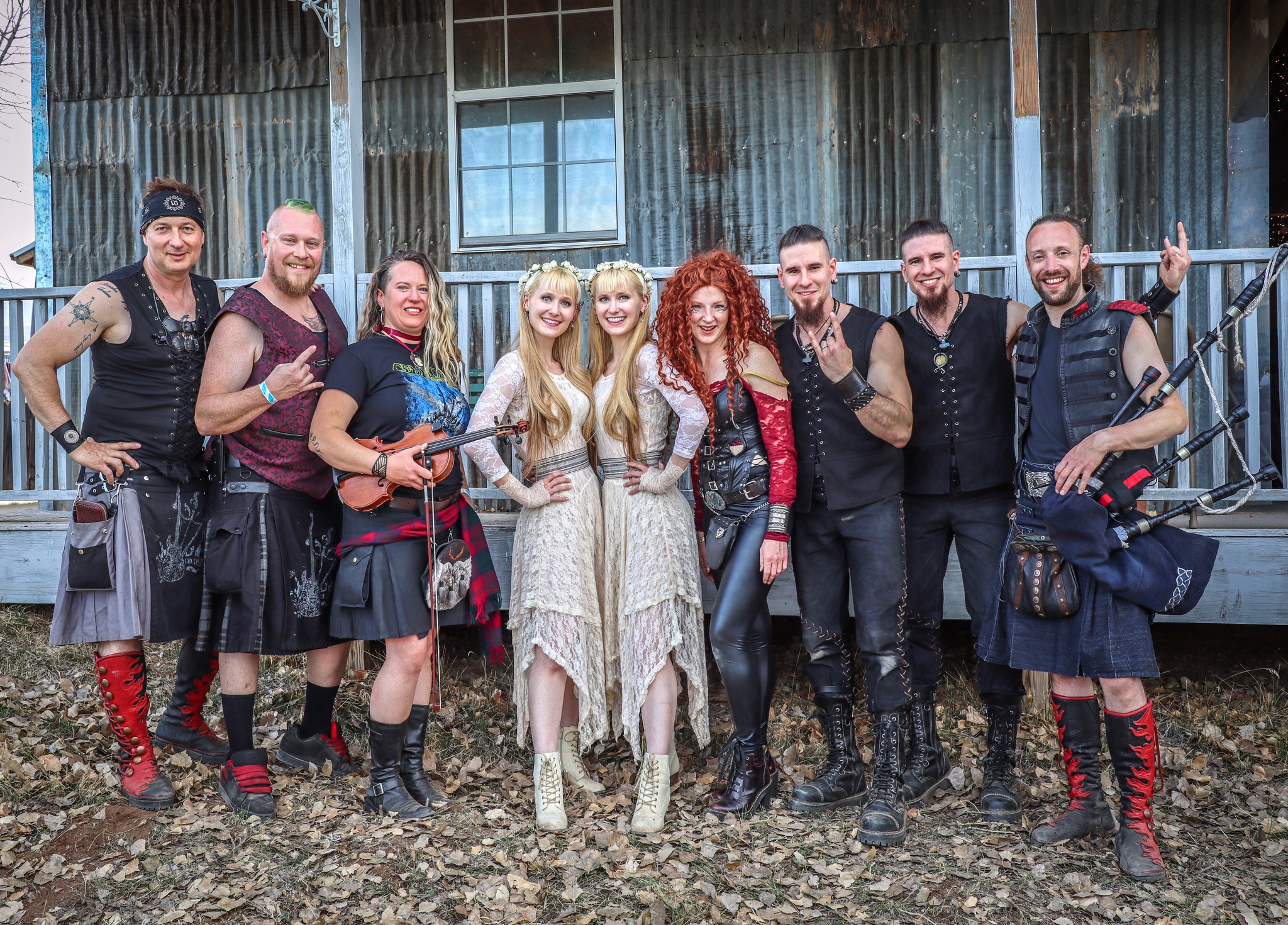 Promotional photograph of Concierto de Celtica Nova en Milton.