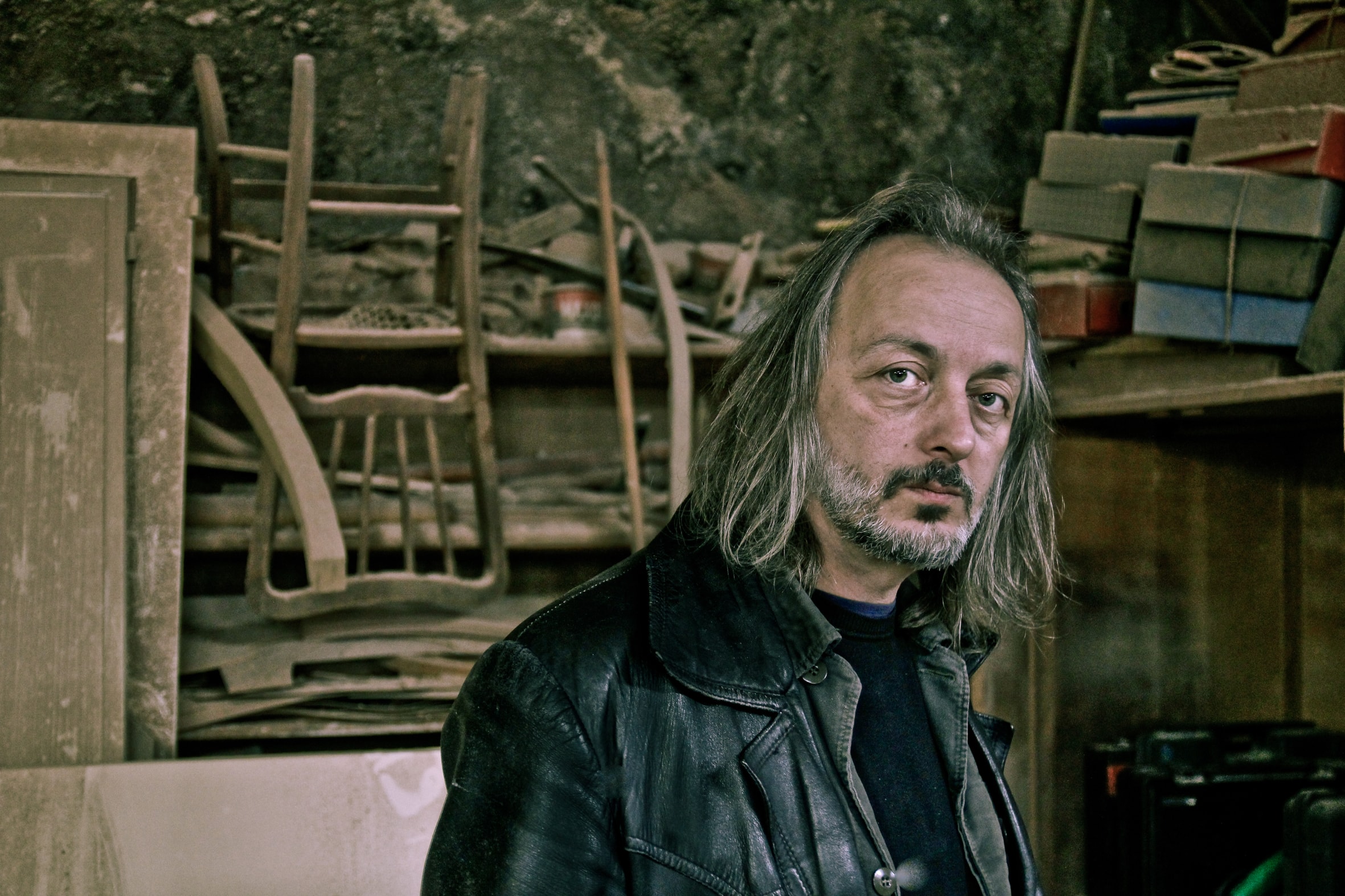 Promotional photograph of Cesare Basile.