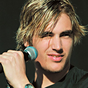 Promotional photograph of Charlie Simpson.