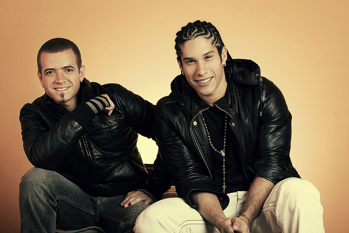 Promotional photograph of Chino & Nacho.