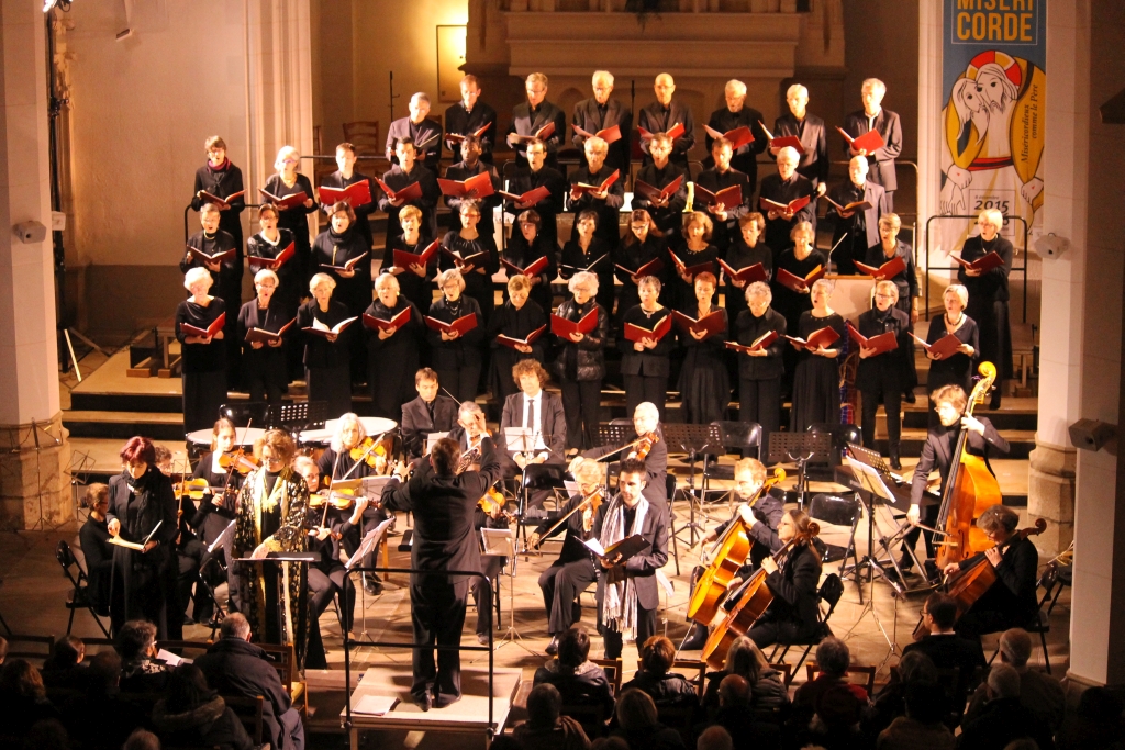 Promofoto von Concierto de Chorale Rennes - EJML Ensemble Jean-Marie Lorand en Rennes.