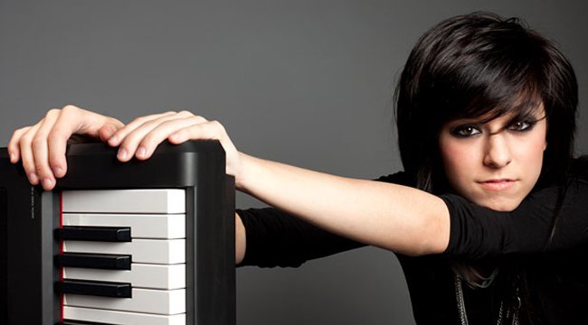Promotional photograph of Christina Grimmie.
