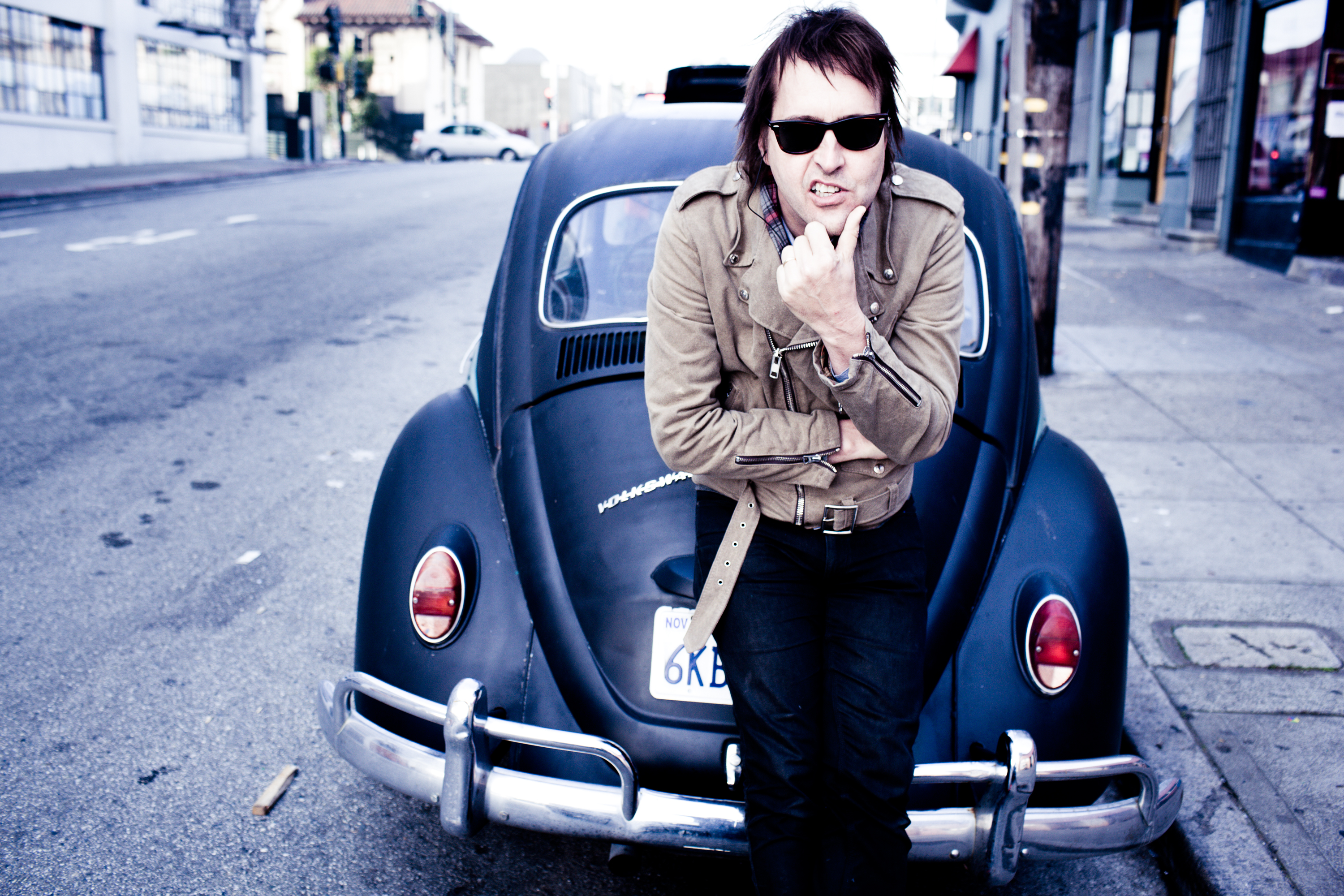 Promotional photograph of Chuck Prophet & The Mission Express.