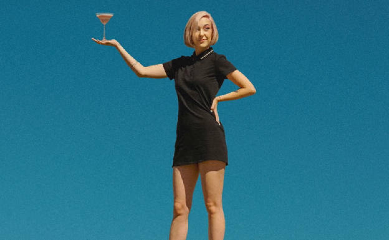 Fotografía promocional de Claudia Halley