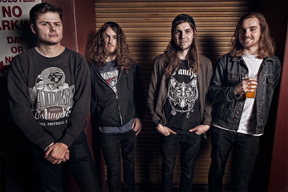 Promotional photograph of Clowns.