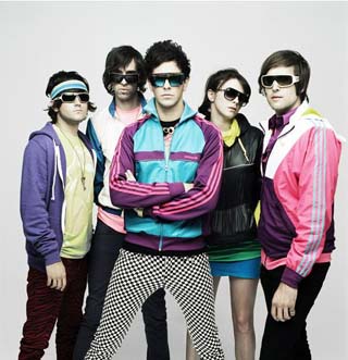 Fotografía promocional de Cobra Starship
