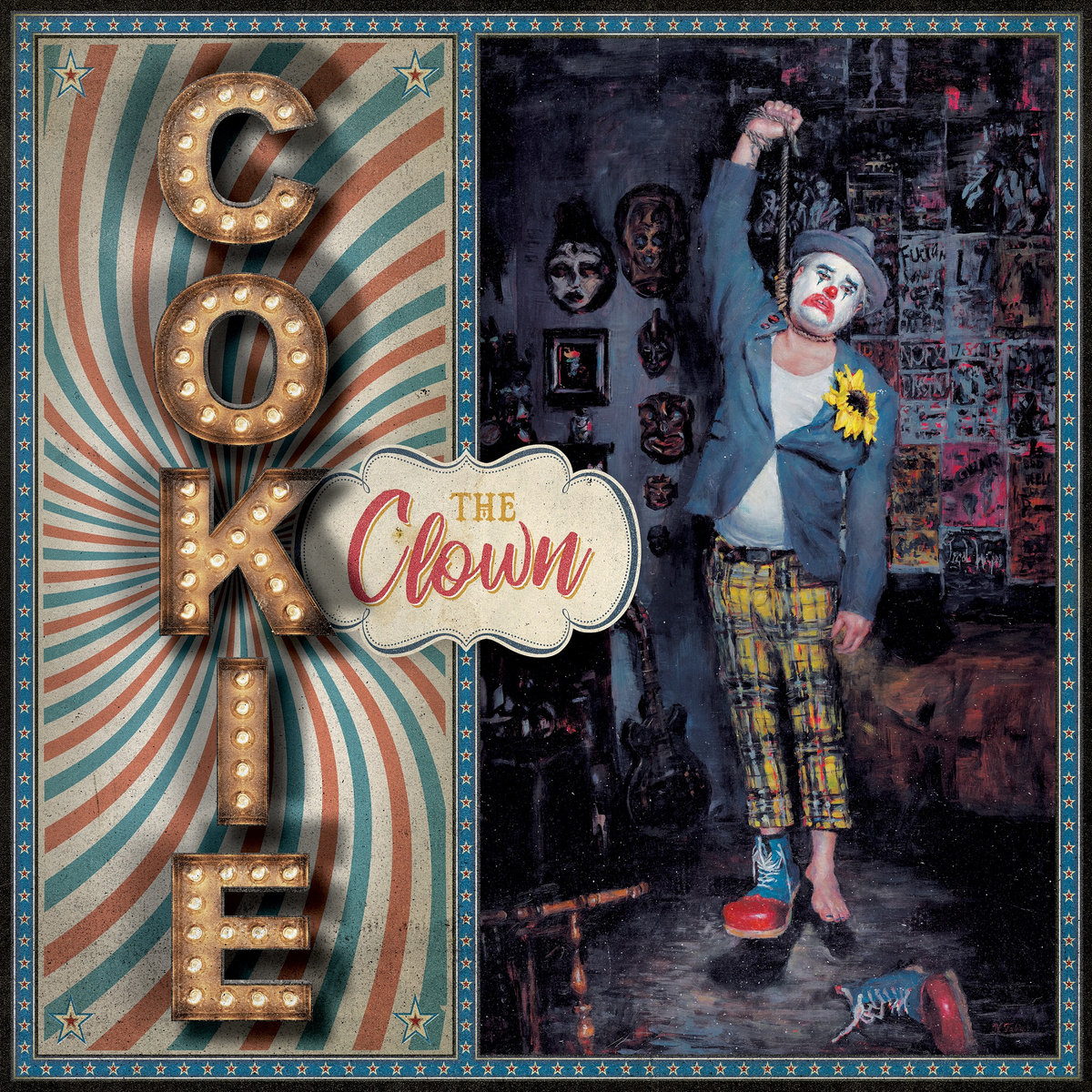 Promofoto von Cokie the Clown.