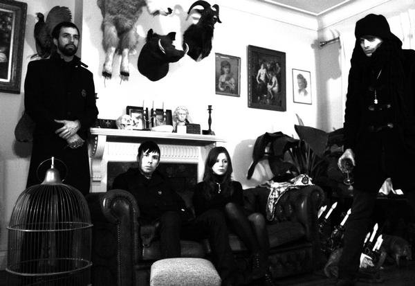 Promotional photograph of Cold Cave.