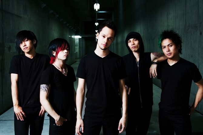 Promofoto von Concierto de coldrain en Stuttgart.
