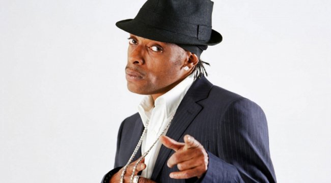 Promotional photograph of Coolio.