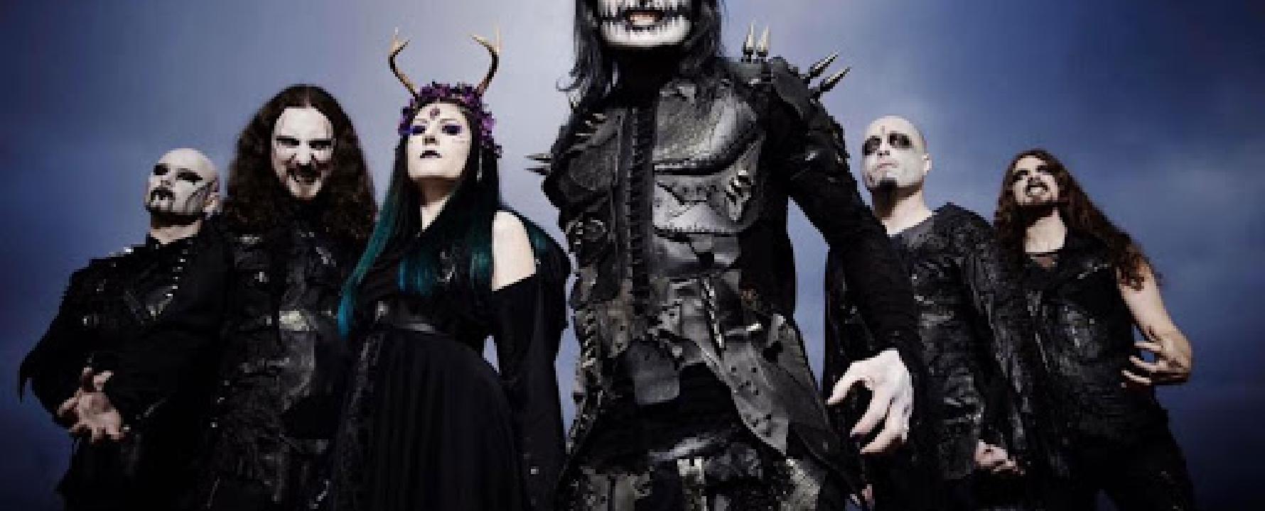 Promotional photograph of Cradle of Filth.