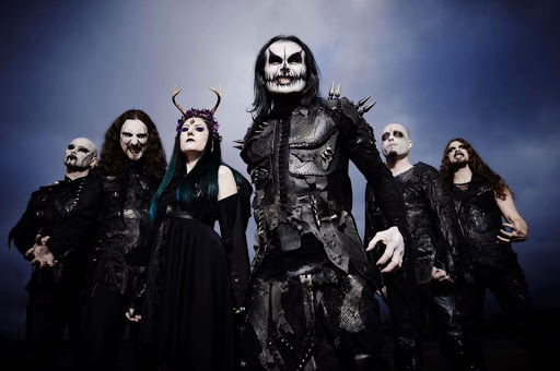 Promotional photograph of Cradle of Filth.