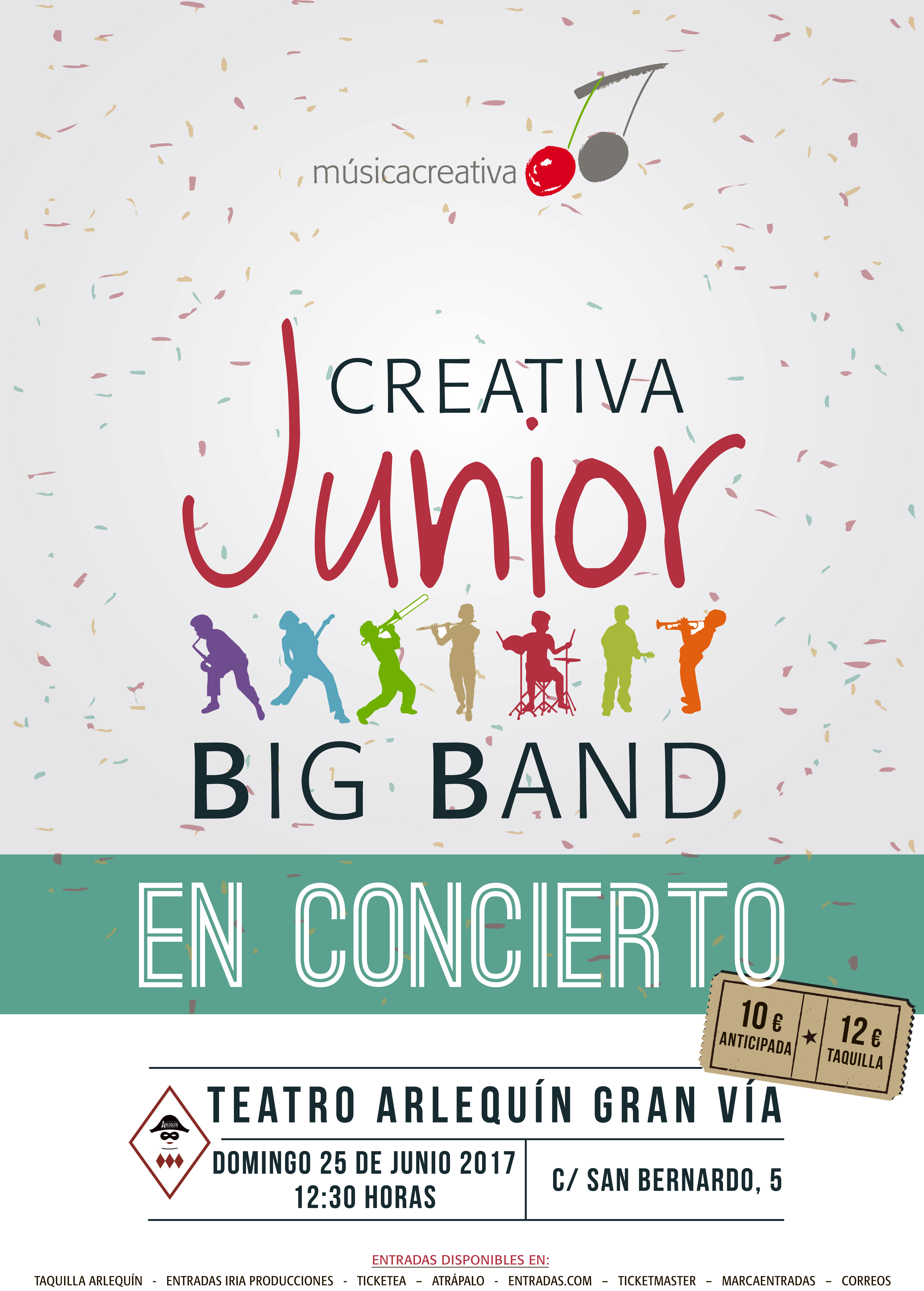 Fotografía promocional de Creativa JUNIOR BIG BAND